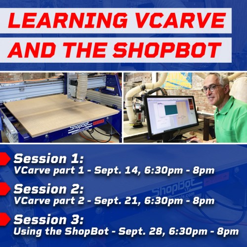 Image for Learning VCarve and the ShopBot - 3 Sessions